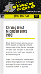 Mobile Screenshot of blackgoldpavinginc.com